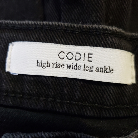 Sam Edelman Women's Black Button-Fly Jeans Size 27 - Picture 8 of 10